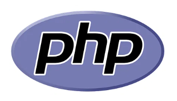 Logo de PHP 8: lenguaje de backend usado en el curso de programación full stack